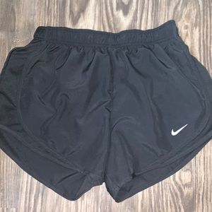 black nike shorts